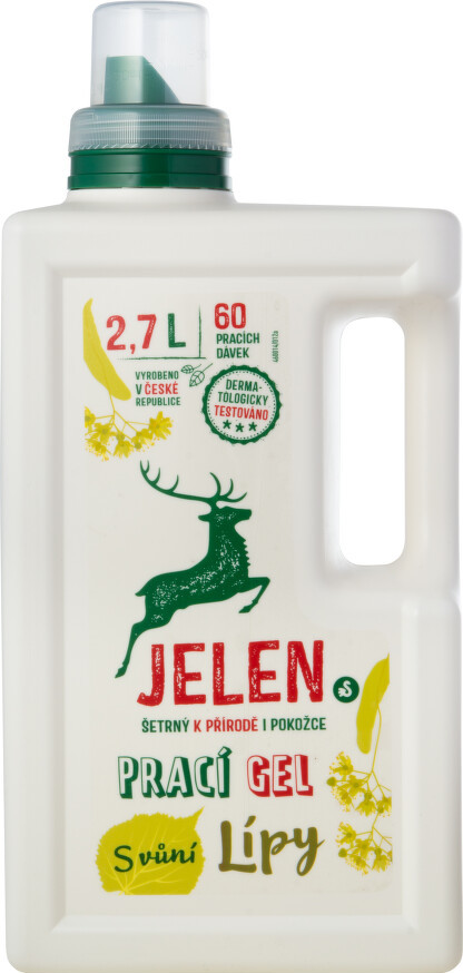 JELEN prací gel s vůní lípy 2700ml