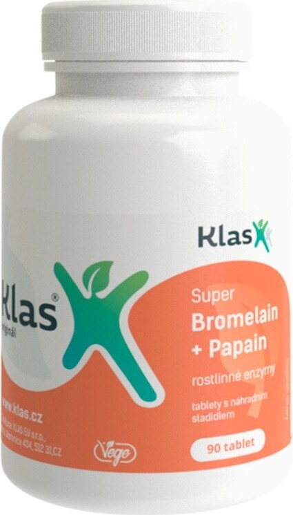 Klas Super Bromelain+Papain tbl.90