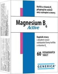 Magnesium B6 Active tbl.60 Generica