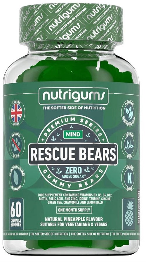 Nutrigums Rescue Bears gummies 60ks