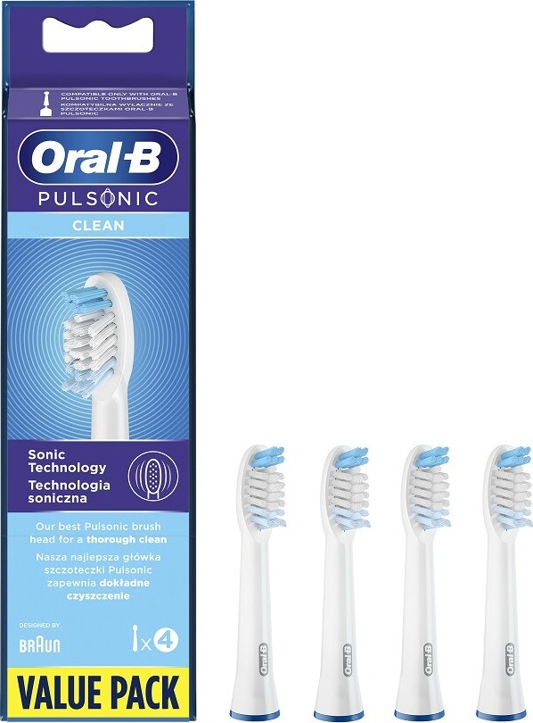 Oral-B Pulsonic Clean náhradní hlavice 4 ks