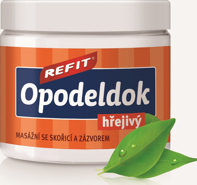 Refit Opodeldok hřejivá kafrová mast 200 ml