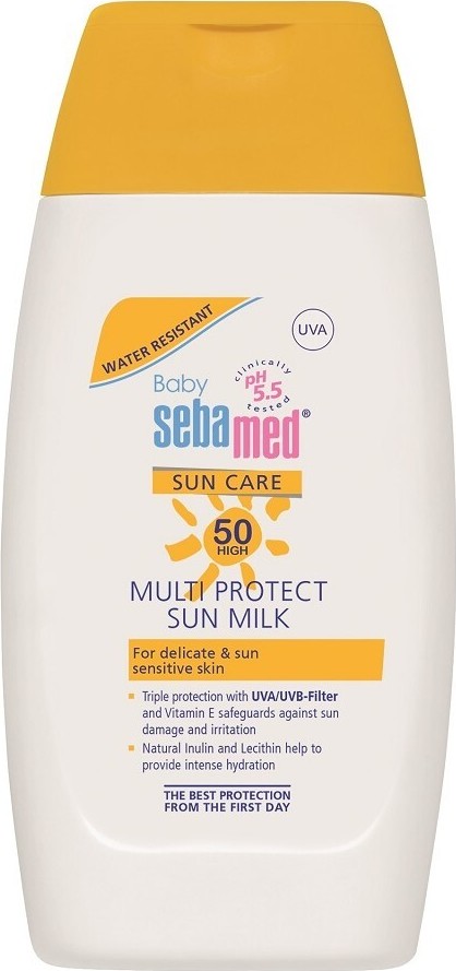 SEBAMED Dětské opalovací mléko OF50 200ml