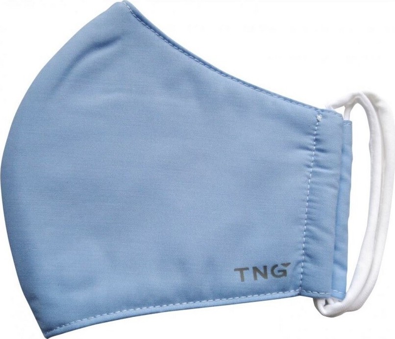 TNG rouška textilní 3-vrstvá M modrá