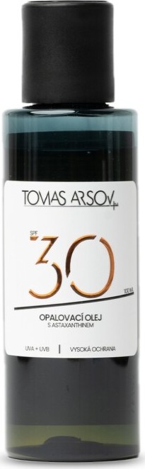 Tomas Arsov Opalovací olej s astaxanthinem SPF30 100ml