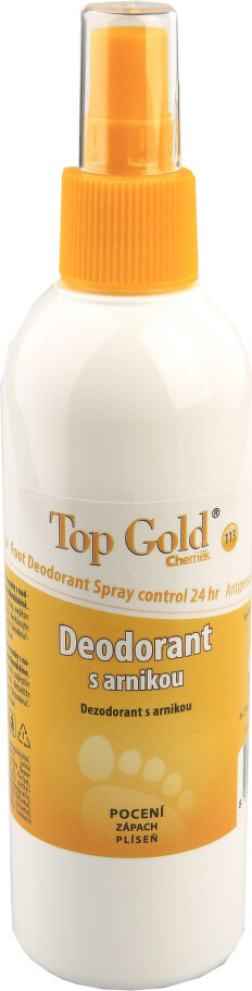 TOP GOLD Deo.s arnikou+Tea Tree Oil 150g