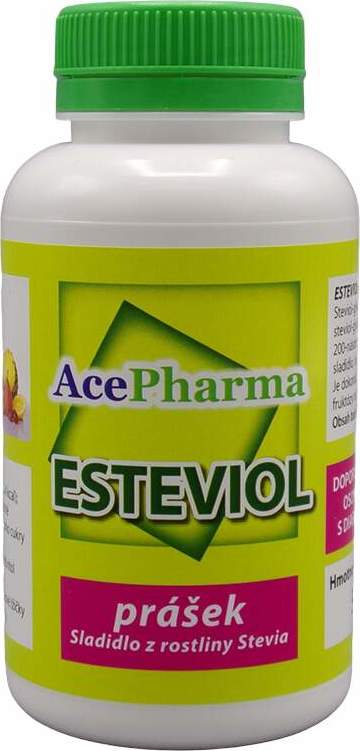 AcePharma Esteviol sladidlo z rostliny Stevia 50g