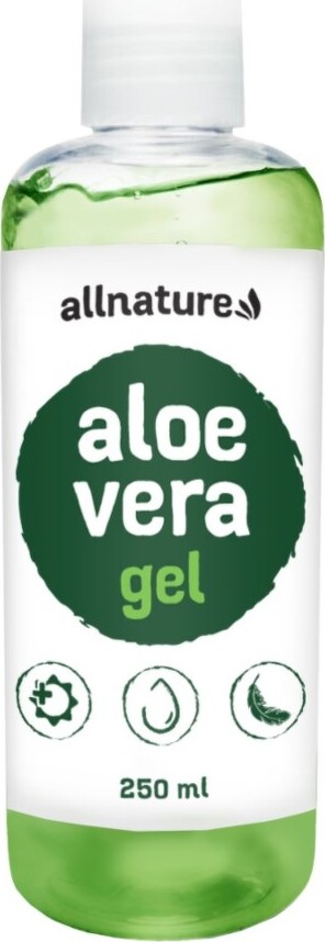 Allnature Aloe vera gel 250ml