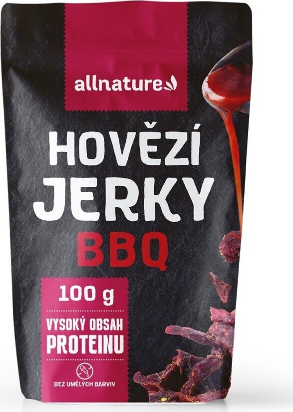 Allnature BEEF BBQ Jerky 100g