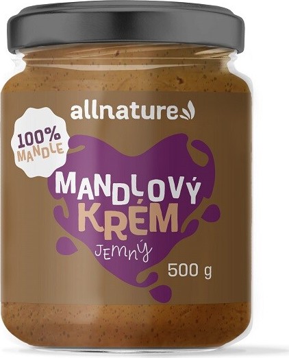 Allnature Mandlový krém 500g