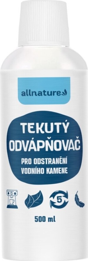 Allnature Tekutý odvápňovač 500ml