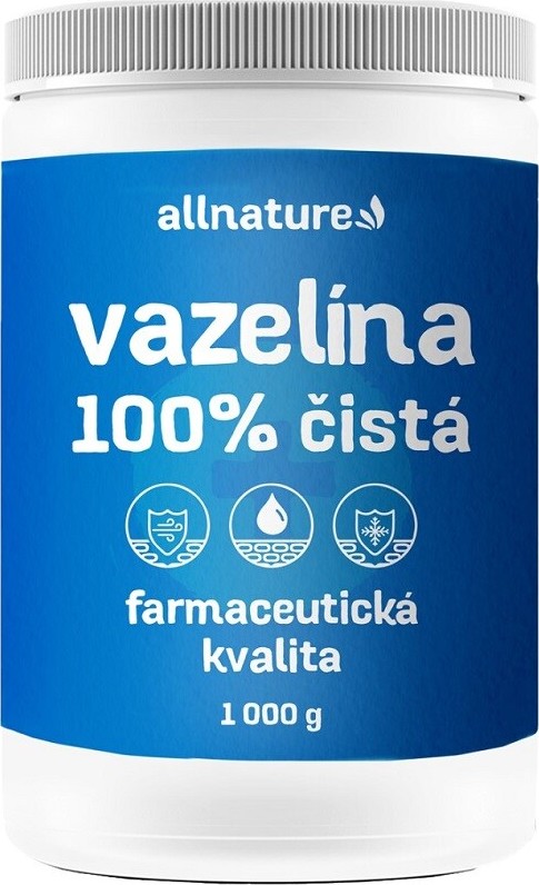 Allnature Vazelína 100% čistá farmaceutická kvalita 1000 g