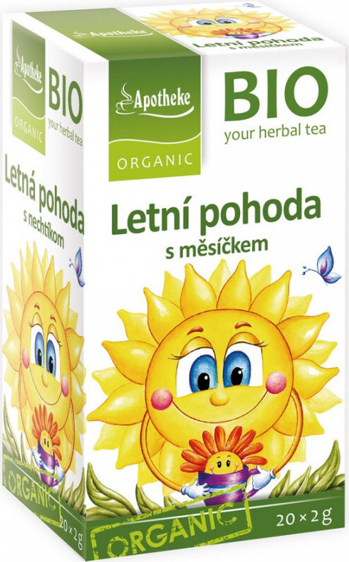 Apotheke BIO Letní pohoda s měsíčkem čaj 20x2g