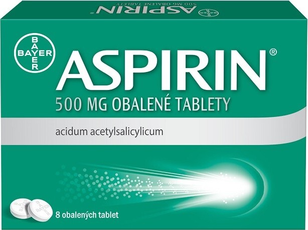 ASPIRIN 500MG TBL OBD 8