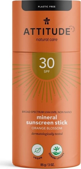 ATTITUDE Ochranná tyčinka na tělo Orange SPF30 85g