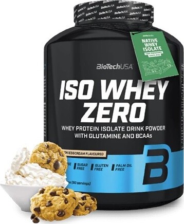 BioTech Iso Whey Zero 2270g cookies cream