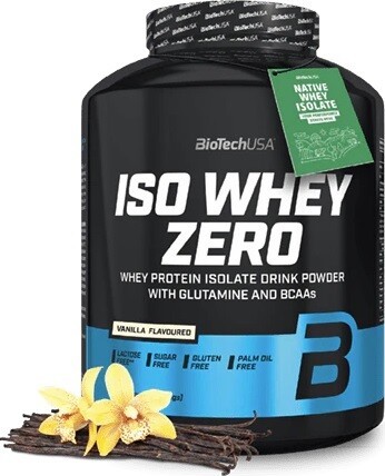 BioTech Iso Whey Zero 2270g vanilka