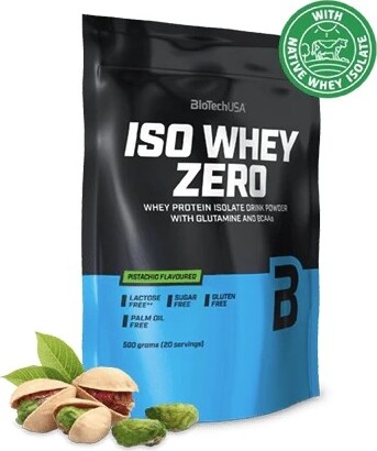 BioTech Iso Whey Zero 500g pistachio