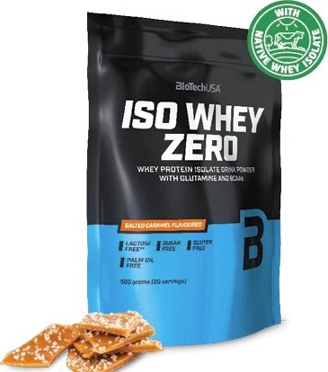 BioTech Iso Whey Zero 500g salted caramel