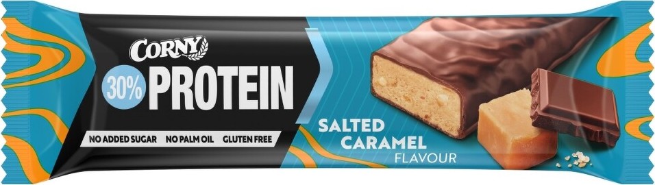 CORNY 30% PROTEIN Slaný karamel 50g