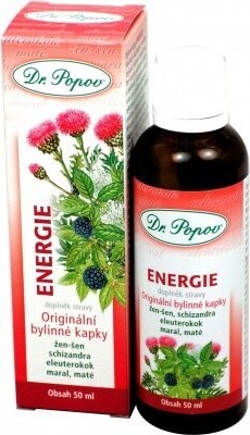 Dr.Popov Kapky bylinné Energie 50ml