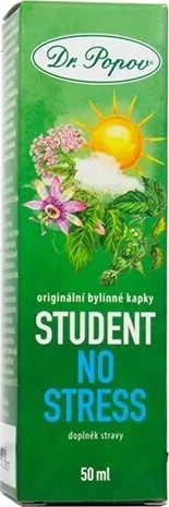 Dr.Popov Kapky bylinné Student-No stress 50ml