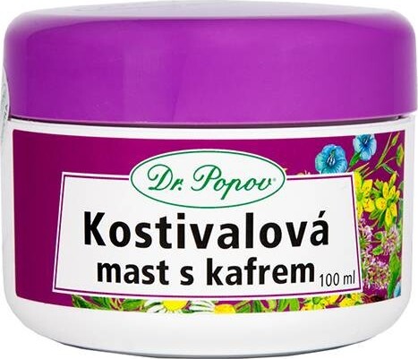 Dr.Popov Kostivalová mast s kafrem 100ml