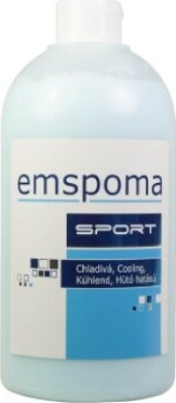 Emspoma Masážní emulze chladivá M 1000ml (modrá)