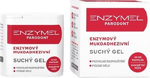 Enzymel Suchý gel pastilky Parodont 60 ks