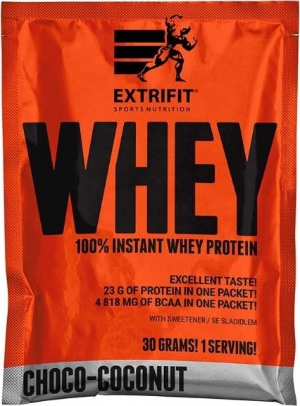 Extrifit 100% Whey Protein 30g čokoláda kokos