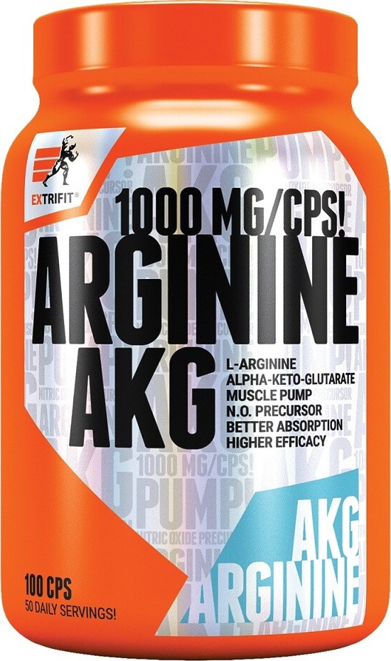 EXTRIFIT Arginine AKG 1000mg cps.100