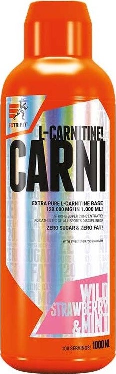 Extrifit Carni 120000 Liquid 1000 ml jahoda - máta