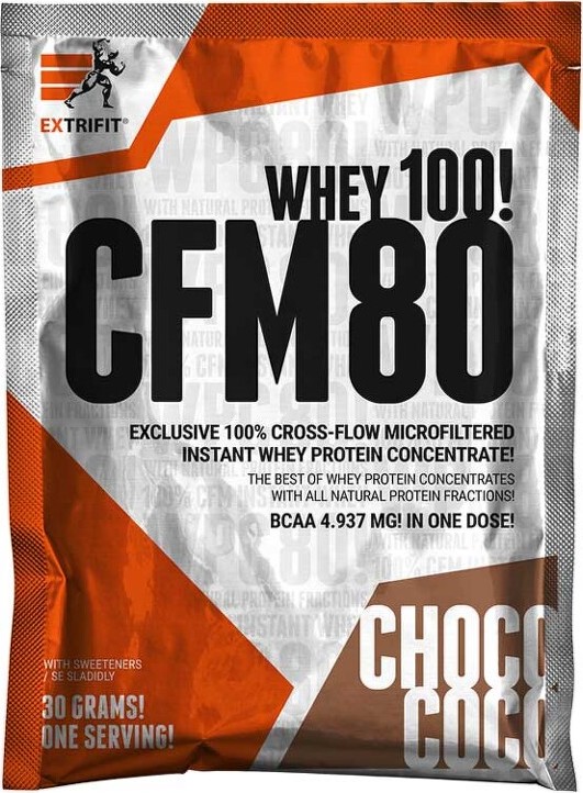 Extrifit CFM Instant Whey 80 30g choco coco