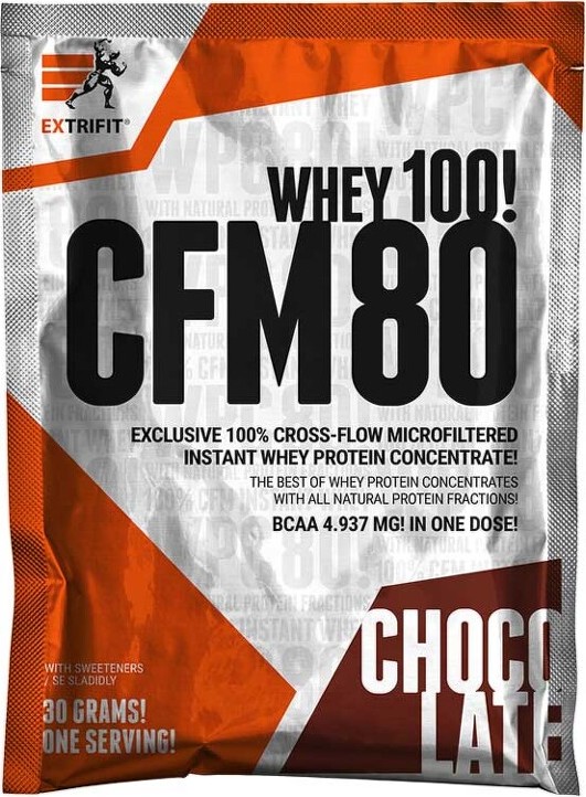 Extrifit CFM Instant Whey 80 30g chocolate