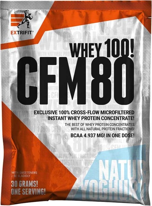 Extrifit CFM Instant Whey 80 30g natur yoghurt