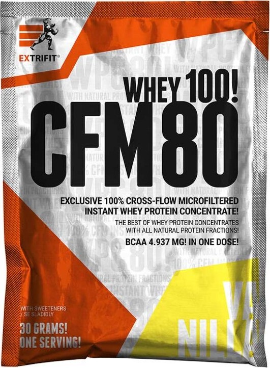 Extrifit CFM Instant Whey 80 30g vanilla