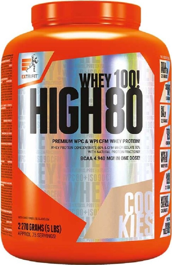 Extrifit High Whey 80 2270g cookies