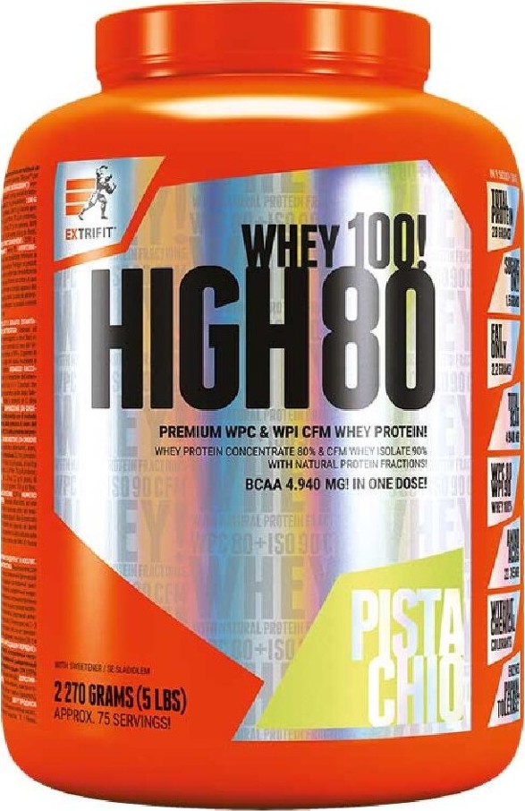 Extrifit High Whey 80 2270g pistácie