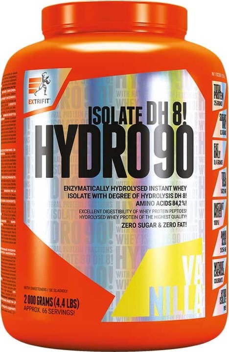 Extrifit Hydro Isolate 90 2000 g vanilla