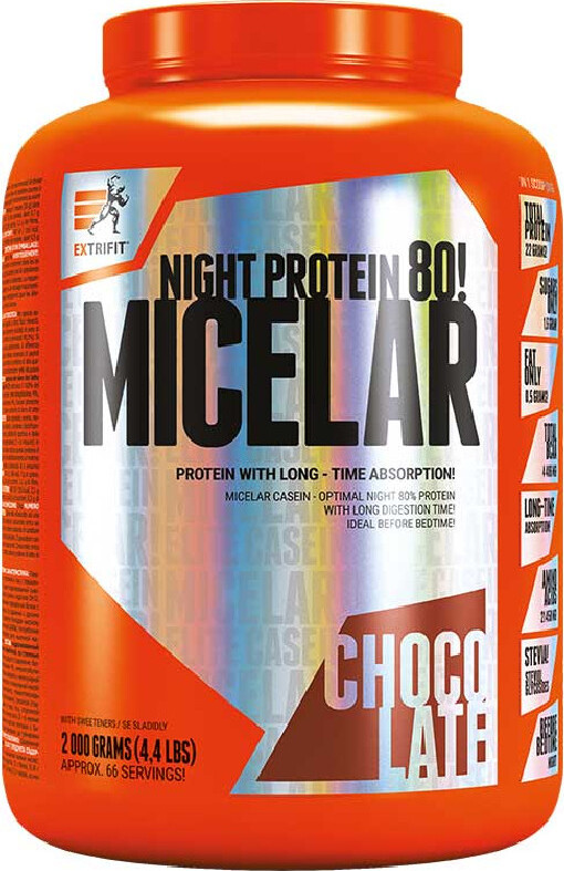 Extrifit Micelar Casein 2000 g čokoláda