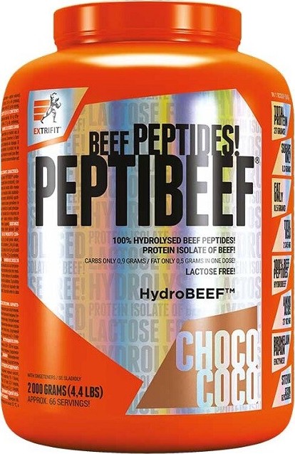 Extrifit Peptibeef 2000 g čokoláda kokos