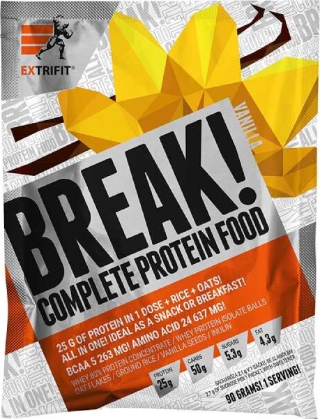 Extrifit Protein Break! 90g vanilka