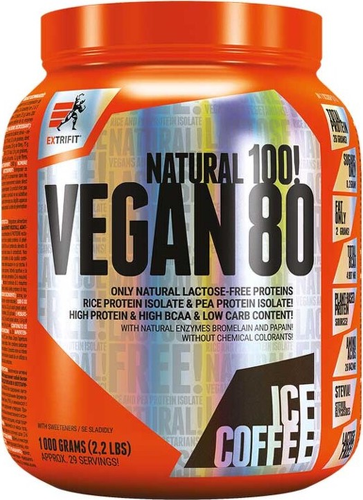 Extrifit Vegan 80 1000g ice coffee