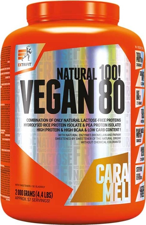 Extrifit Vegan 80 2000g caramel