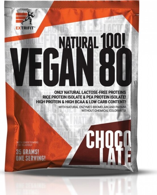 Extrifit Vegan 80 35g chocolate