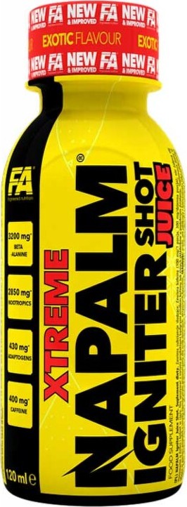 Fitness Authority Xtreme Napalm Igniter Shot 120ml exotic NEW