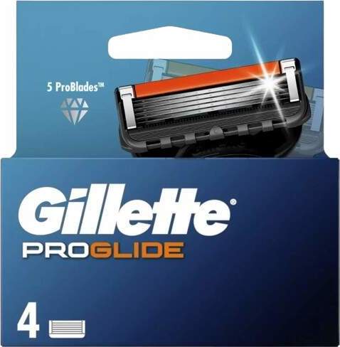 Gillette Fusion ProGlide náhradní hlavice 4ks