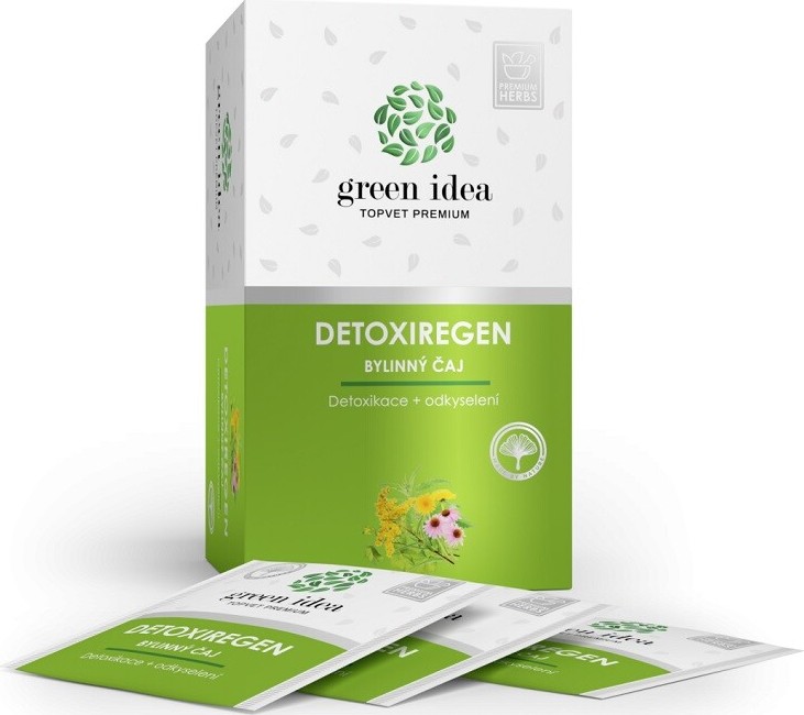 Green idea čaj bylinný Detoxiregen 20x1.5g