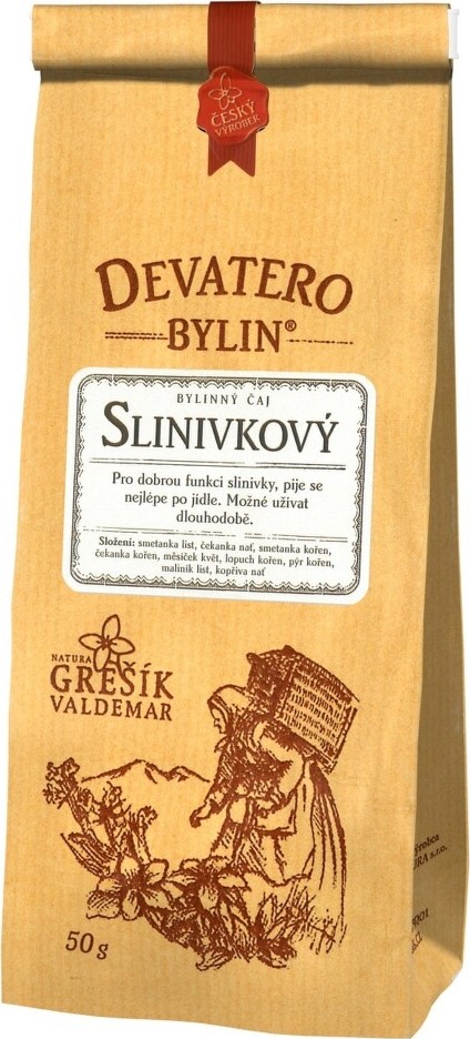 Grešík Slinivkový čaj syp. 50g Devatero bylin