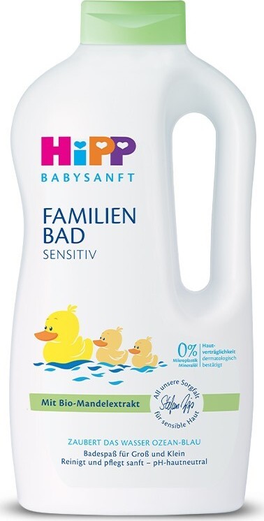 HiPP BabySANFT rodinná koupel Sensitiv 1000ml